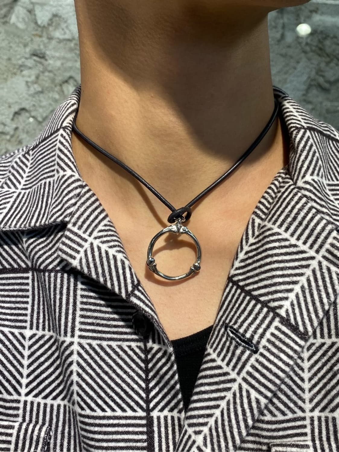 타카히로 미야시타 더 솔로이스트 실버 본 목걸이 새상품 상품이미지1