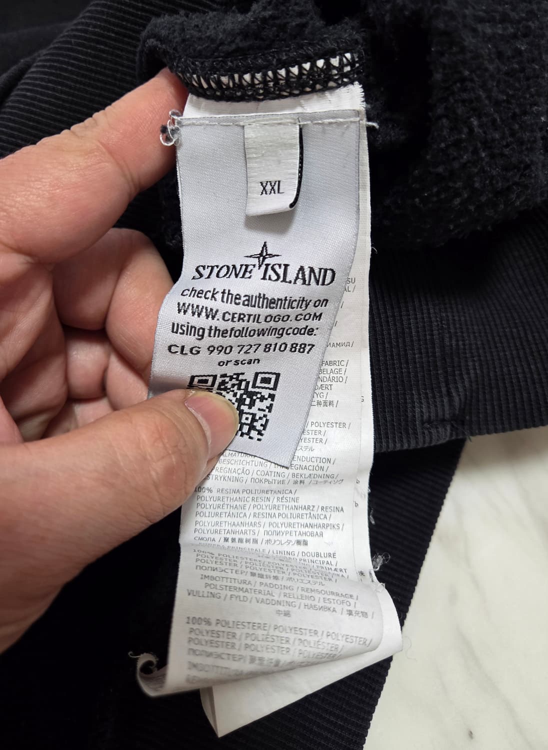 스톤아일랜드 와펜 패치 맨투맨 상품이미지7