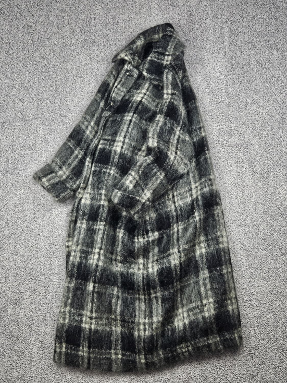 사무엘 트위드 패브릭스 모헤어 플래드 코트 (상세설명참조) / 10342 상품이미지3