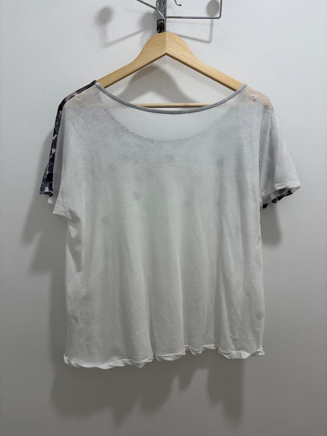 요지 야마모토 Y’s 도트 땡땡이 반팔티셔츠 상품이미지8