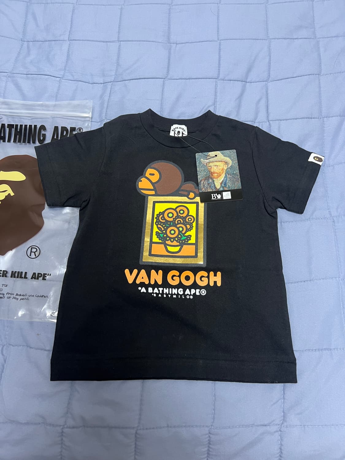 Bape x van gogh 한정판 키즈제품 상품이미지1
