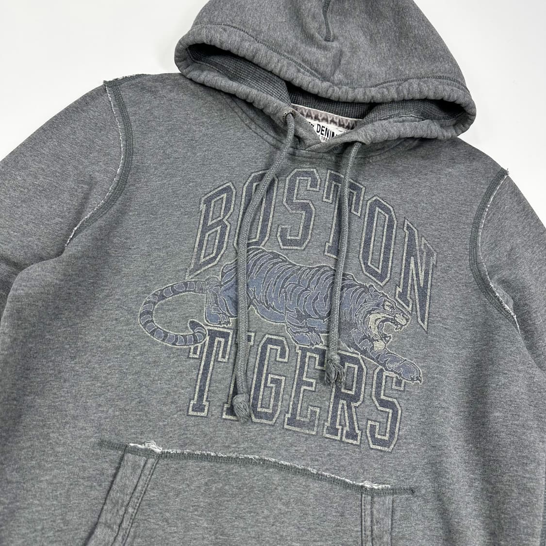 타미힐피거 플래그 타이거 차콜 후드티 (L) 상품이미지3