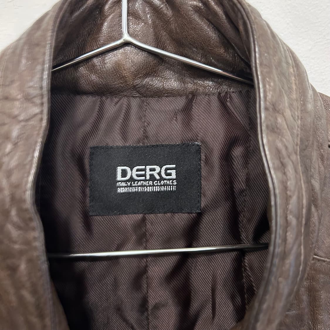 DERG 이태리 양가죽 램스하이드 차이나카라 가죽자켓 상품이미지3