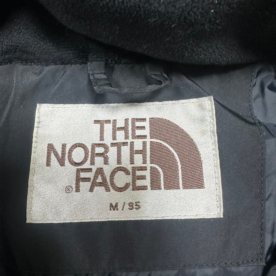 ✨ (바배) 노스페이스 화이트라벨 블랙 롱패딩 상품이미지3