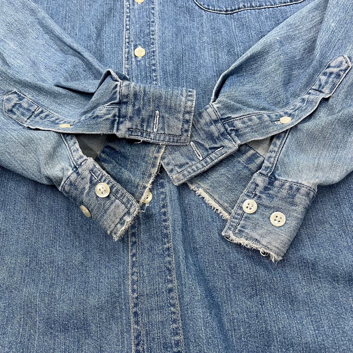 [XL] 갭 GAP 90s 빈티지 오버핏 데님 셔츠 상품이미지4