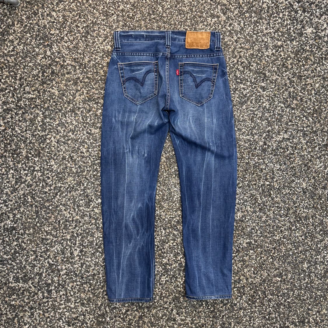 리바이스 523 프리미엄 워싱 데님 (30)   상품이미지3