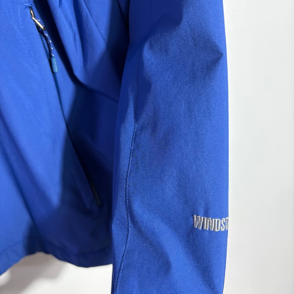 노스페이스 기능성  블루 후드 바람막이 자켓 (무료배송) 상품이미지5