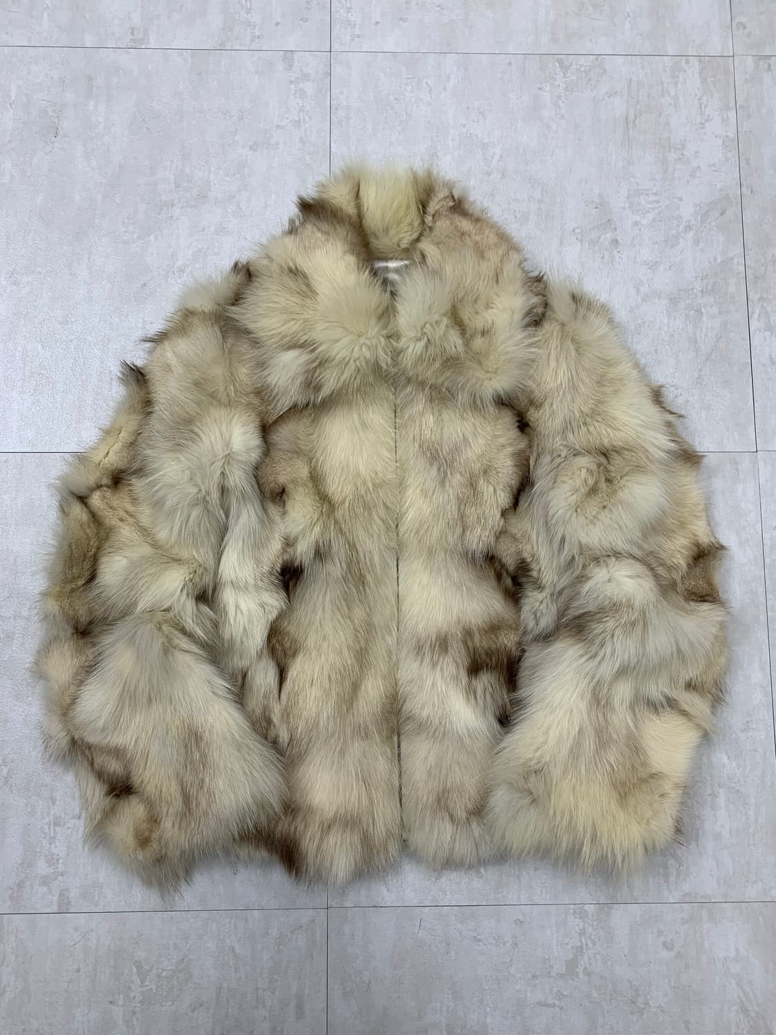 베이지 폭스 퍼 자켓 #07 상품이미지1