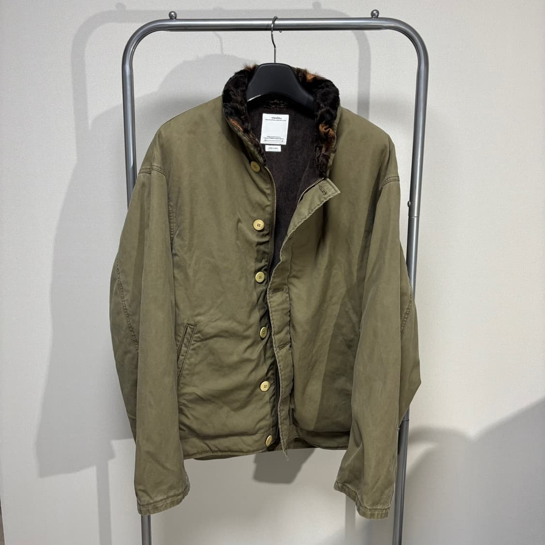 4) visvim 비즈빔 25ss 덱 핸드 자켓 올리브 상품이미지3