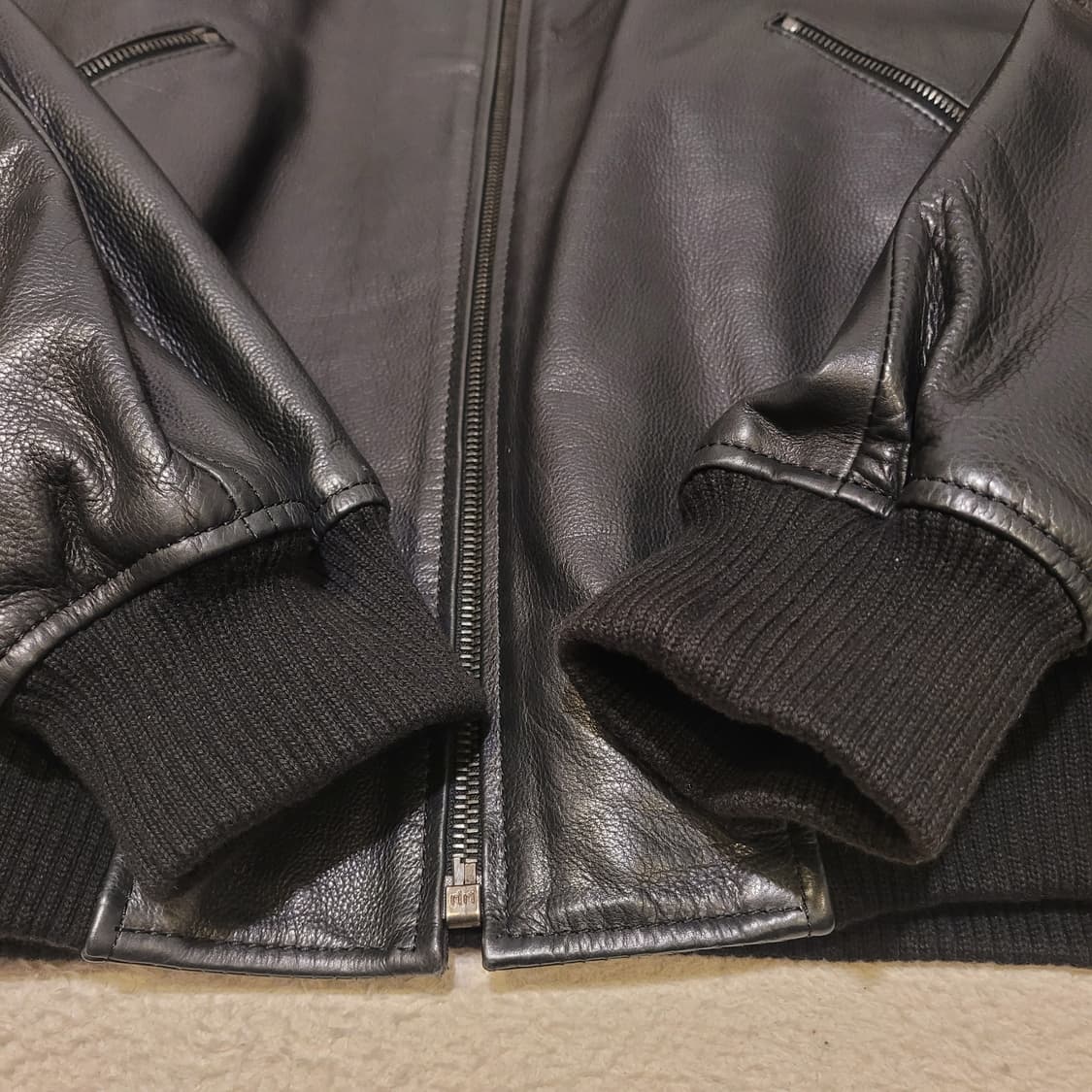 던힐 송아지가죽 라이더 자켓 100 상품이미지5