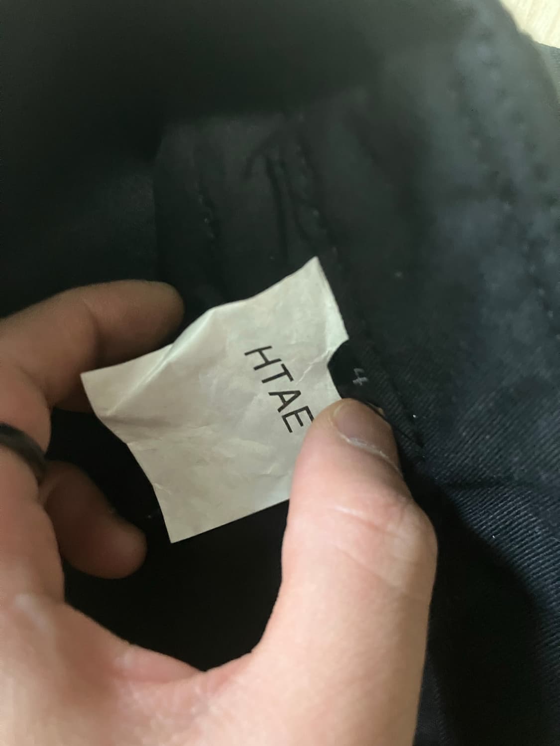 [4]htae 80s wk black faded pants  상품이미지3