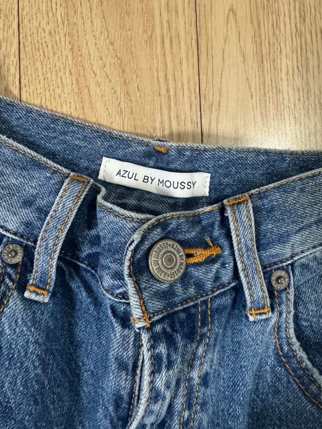 AZUL by moussy 데님팬츠 26사이즈 상품이미지2