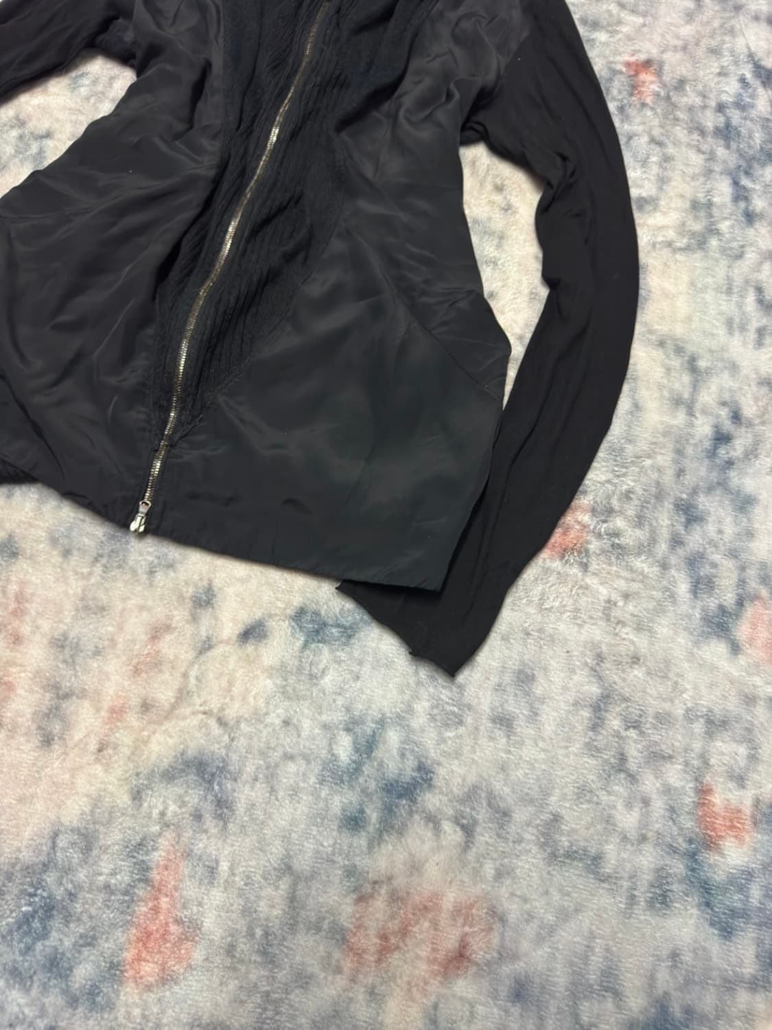 릭 오웬스 일라리아 니스트리 아카이브 믹스 풀 집업 자켓 상품이미지6