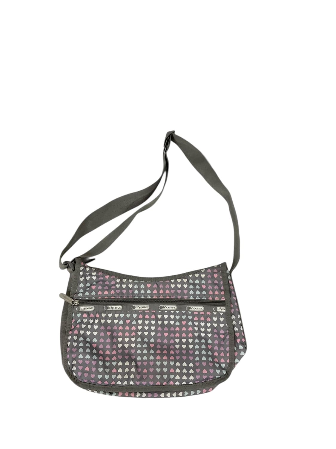레스포삭 하트 패턴 크로스백 상품이미지2