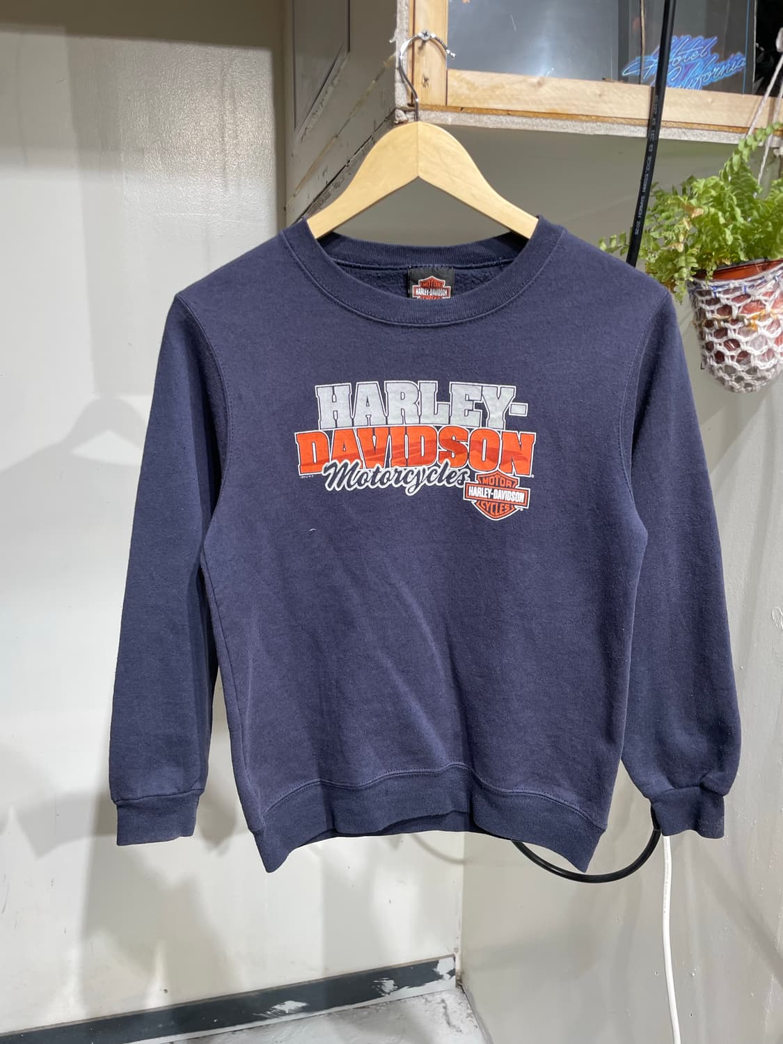 할리데이비슨 빅로고 맨투맨 상품이미지1