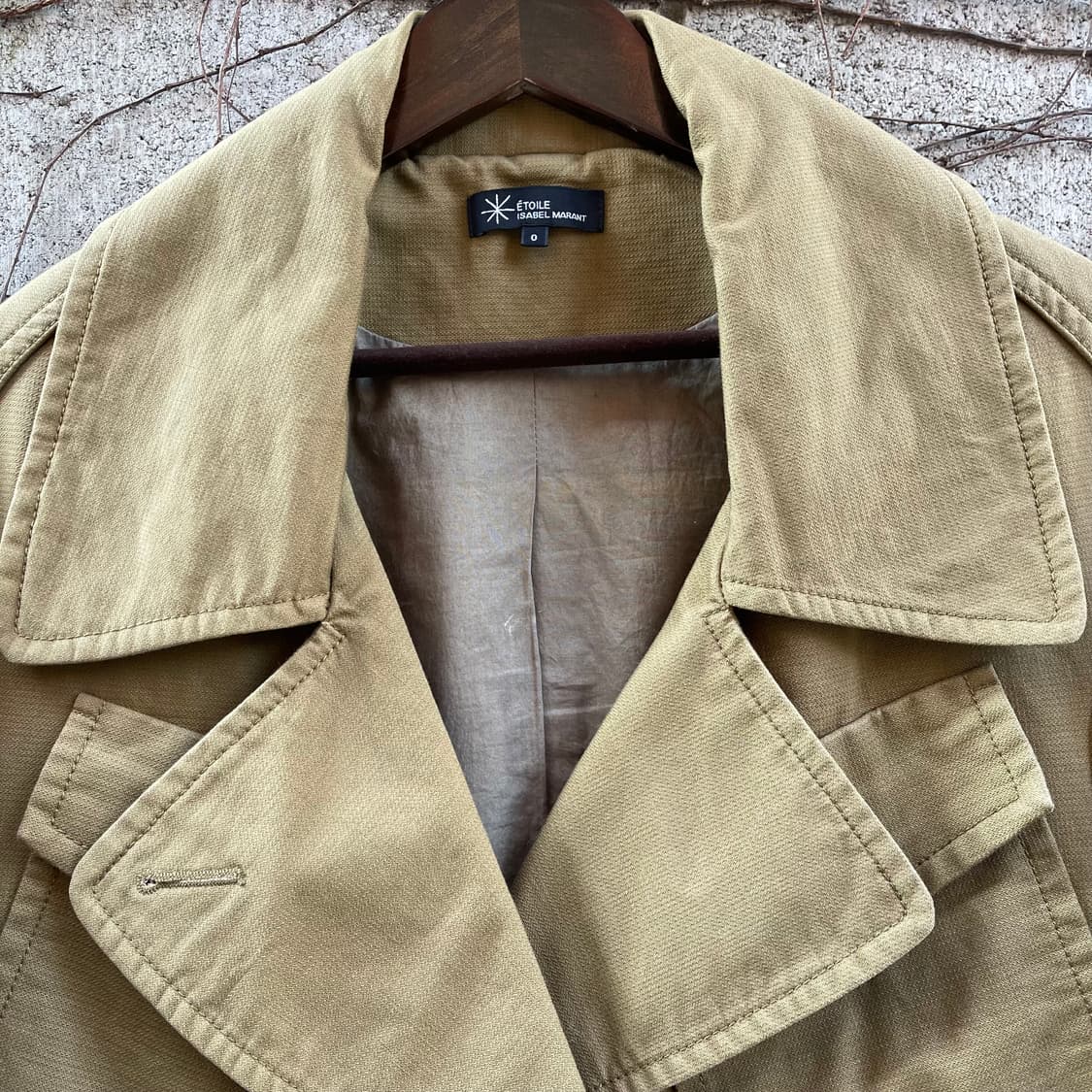 [OS] Isabel Marant 카키 더블버튼 자켓 상품이미지4