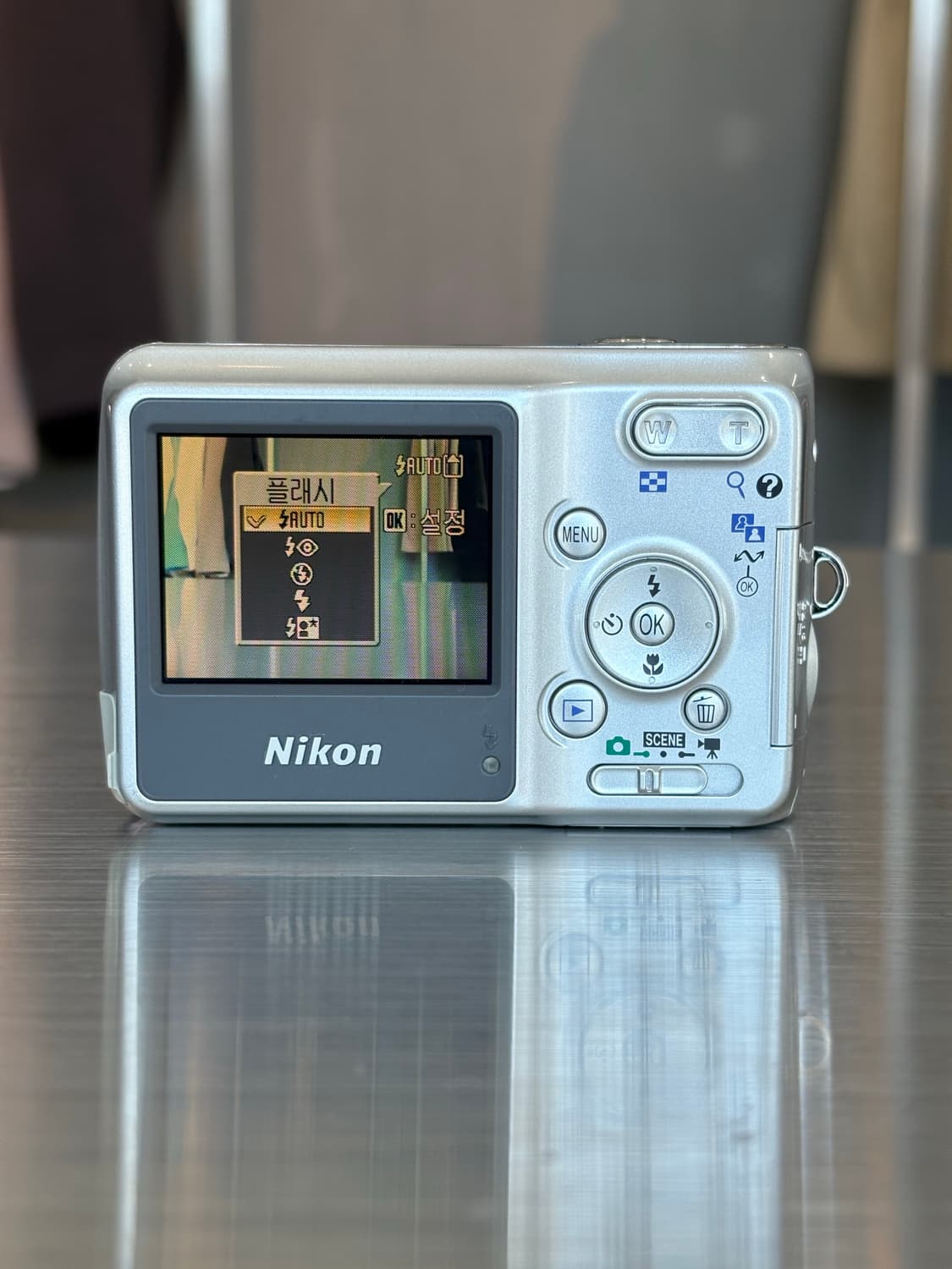 한글지원/날짜표시)니콘 쿨픽스 L3 실버 빈티지디카 상품이미지3