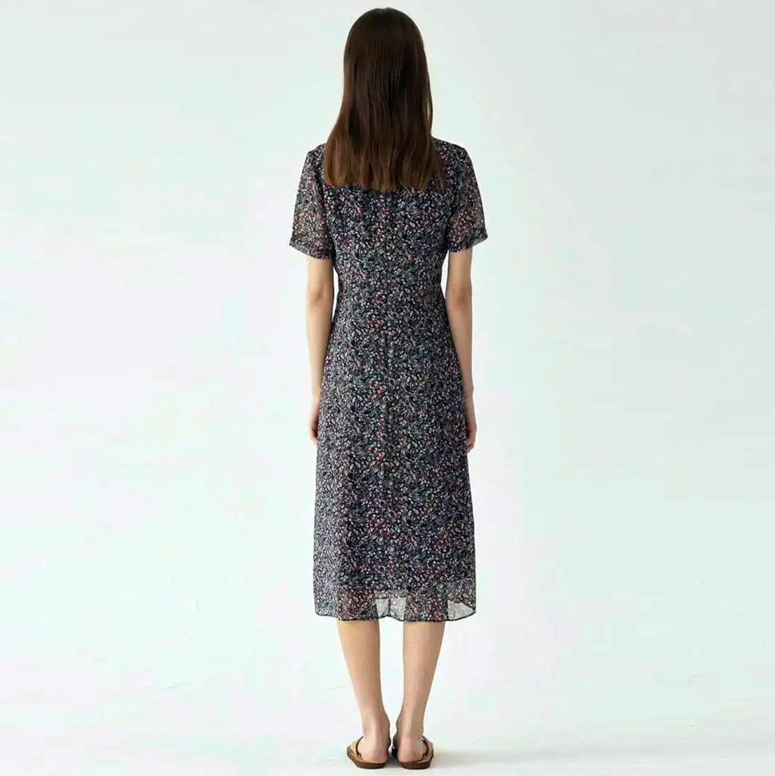 망고매니플리즈(MangoManyPlease) 플뢰르 시폰원피스 55-66 상품이미지2