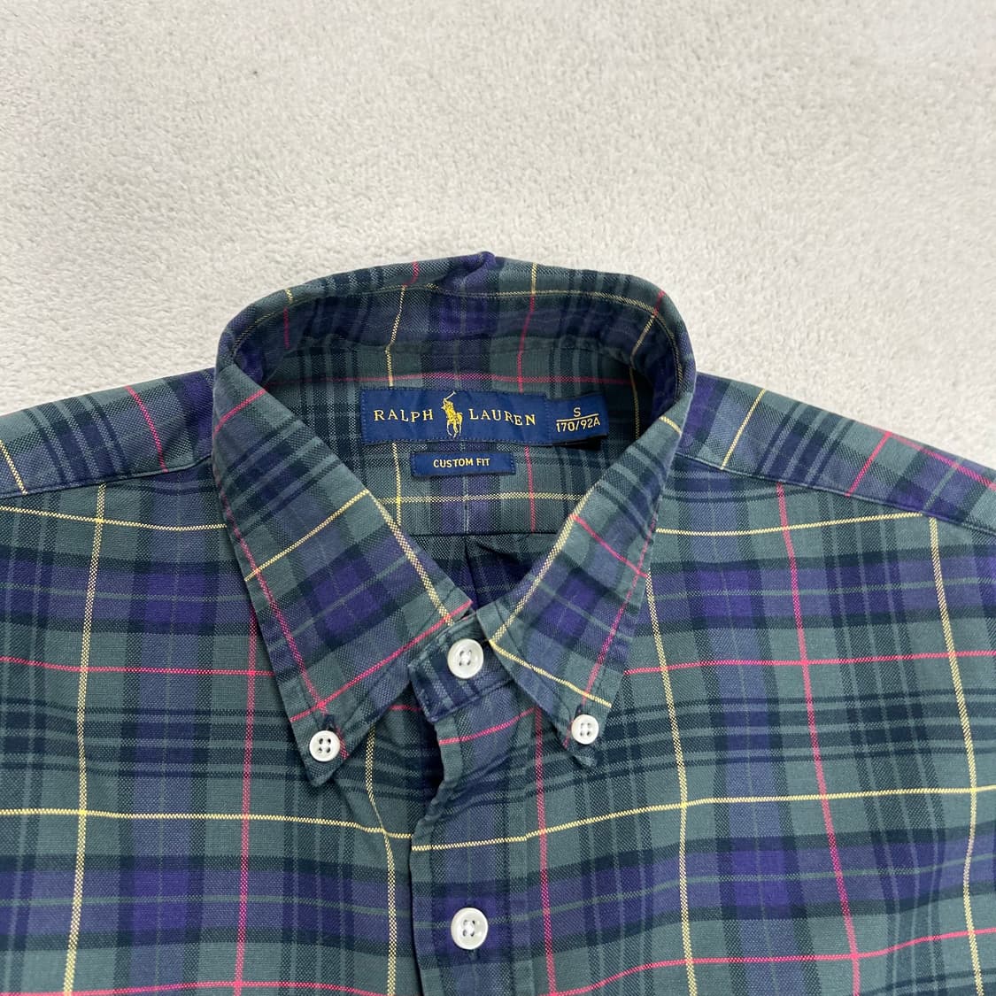 Polo Green Check Shirt 상품이미지6