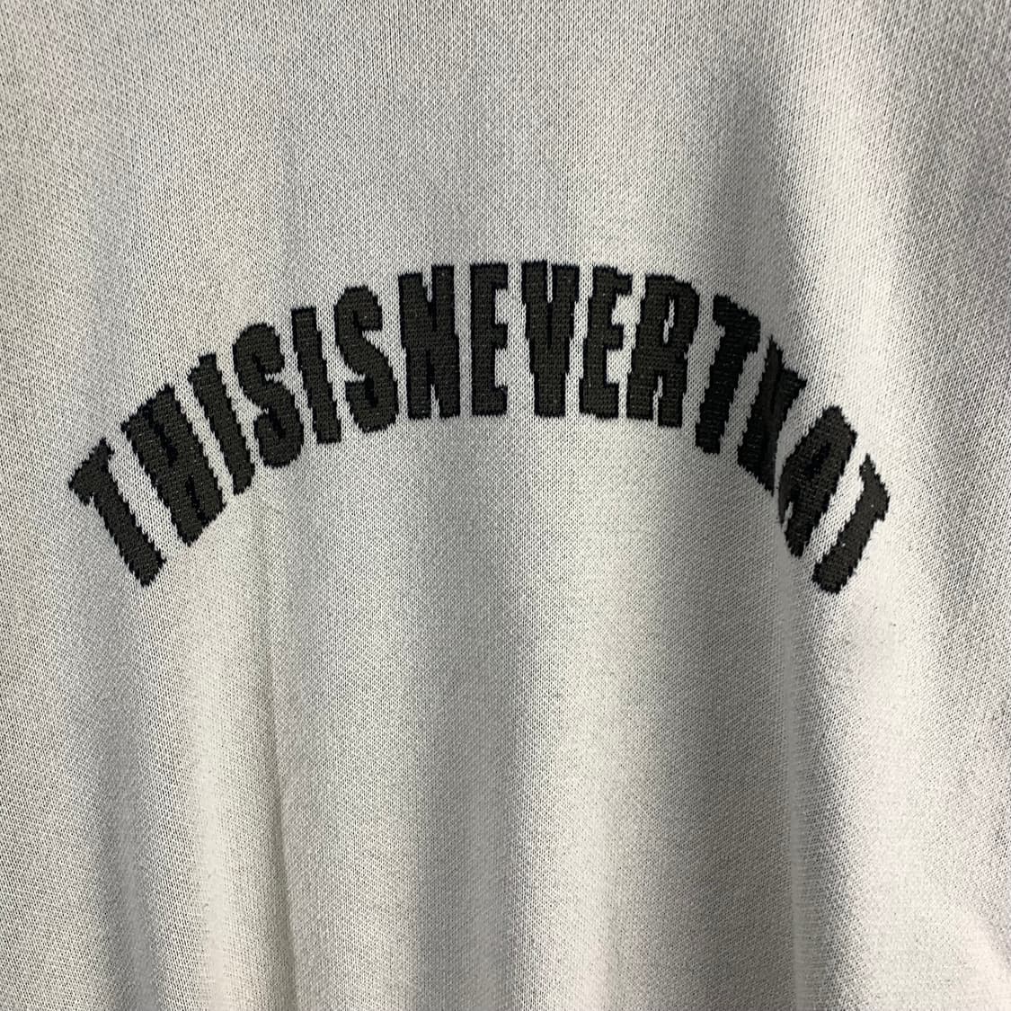 디스이즈네버댓 스펠아웃 아이보리 니트 상품이미지3