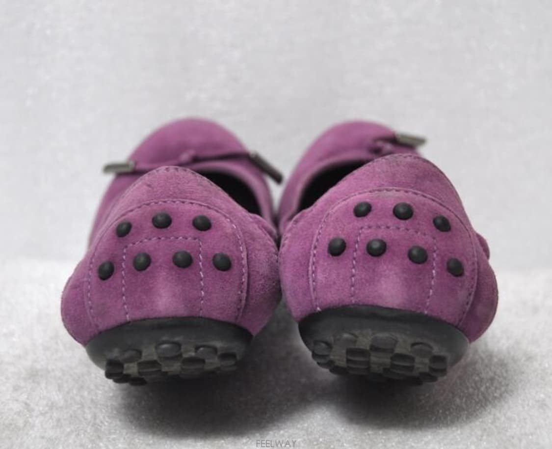 토즈(TODS)/여성스웨이드플랫슈즈(사이즈225)정품 상품이미지5