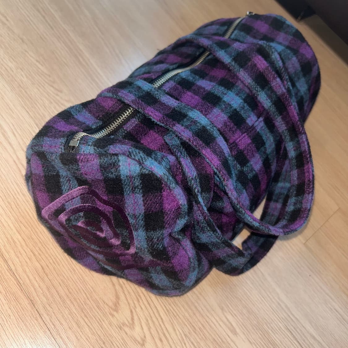 엔조블루스 체크 가방 상품이미지2