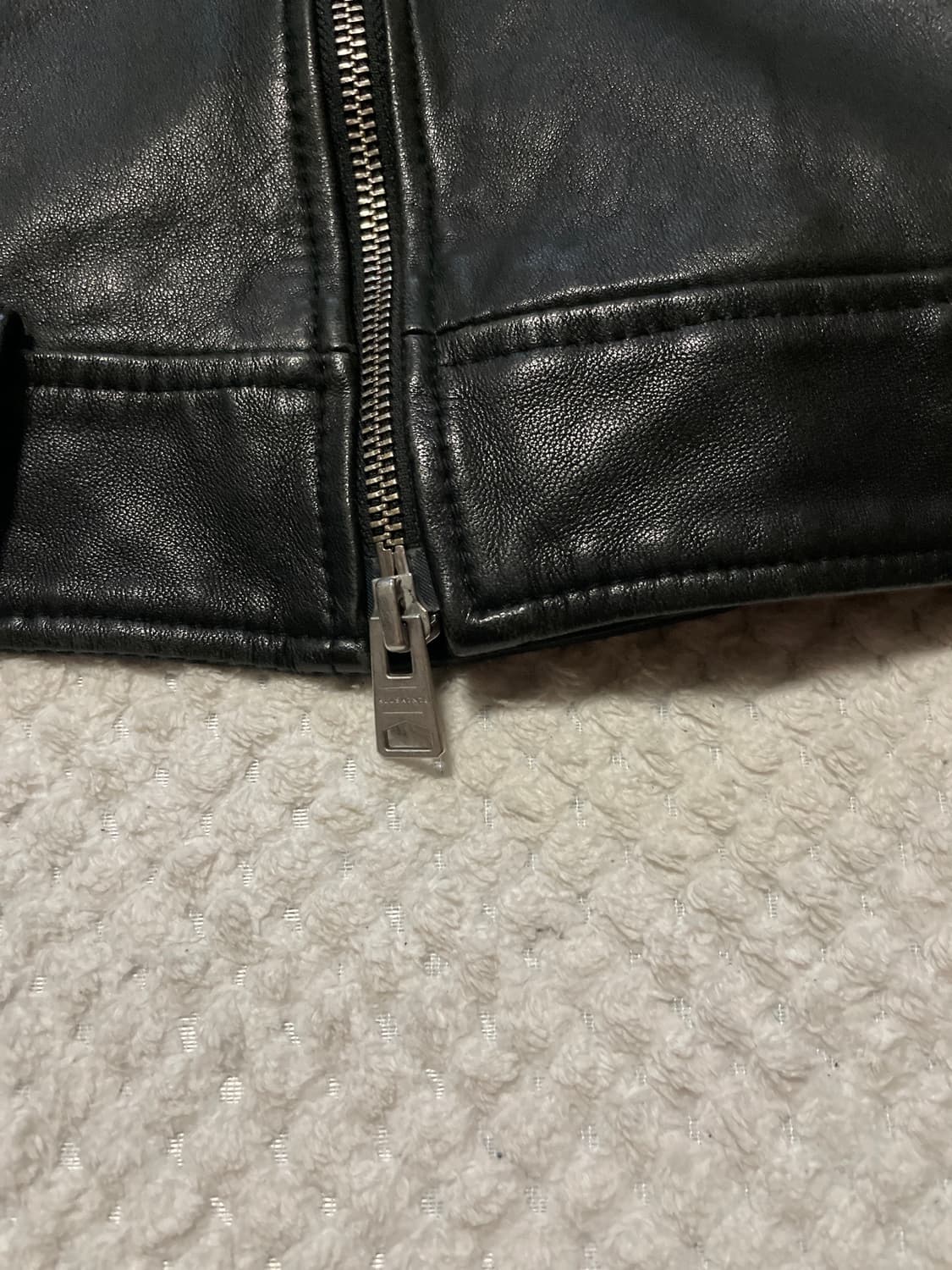 ALL SAINTS 올 세인츠 웨스턴 무드 양가죽 로미 바이커 레더  상품이미지6