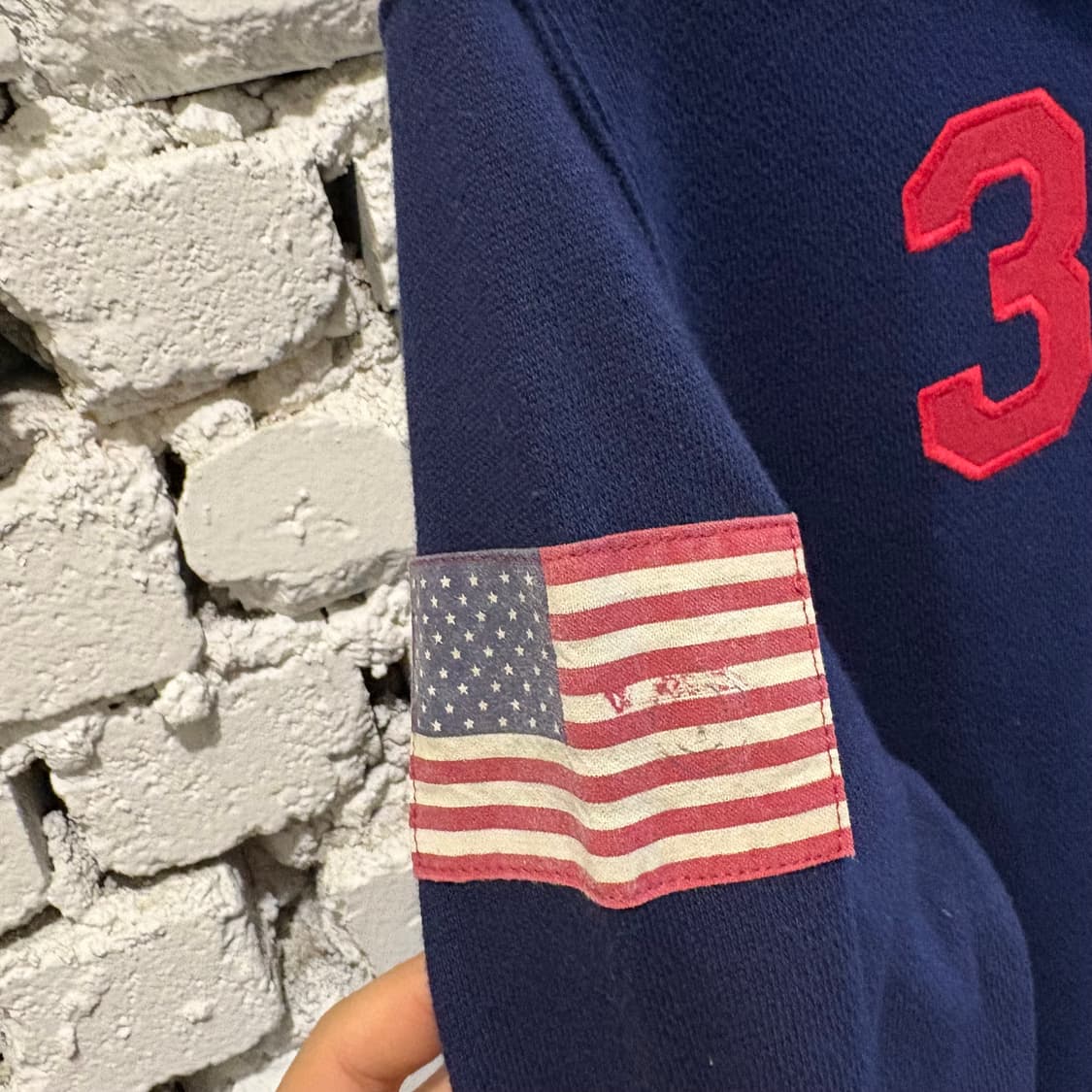 폴로 빅포니3 성조기 후드집업 상품이미지5