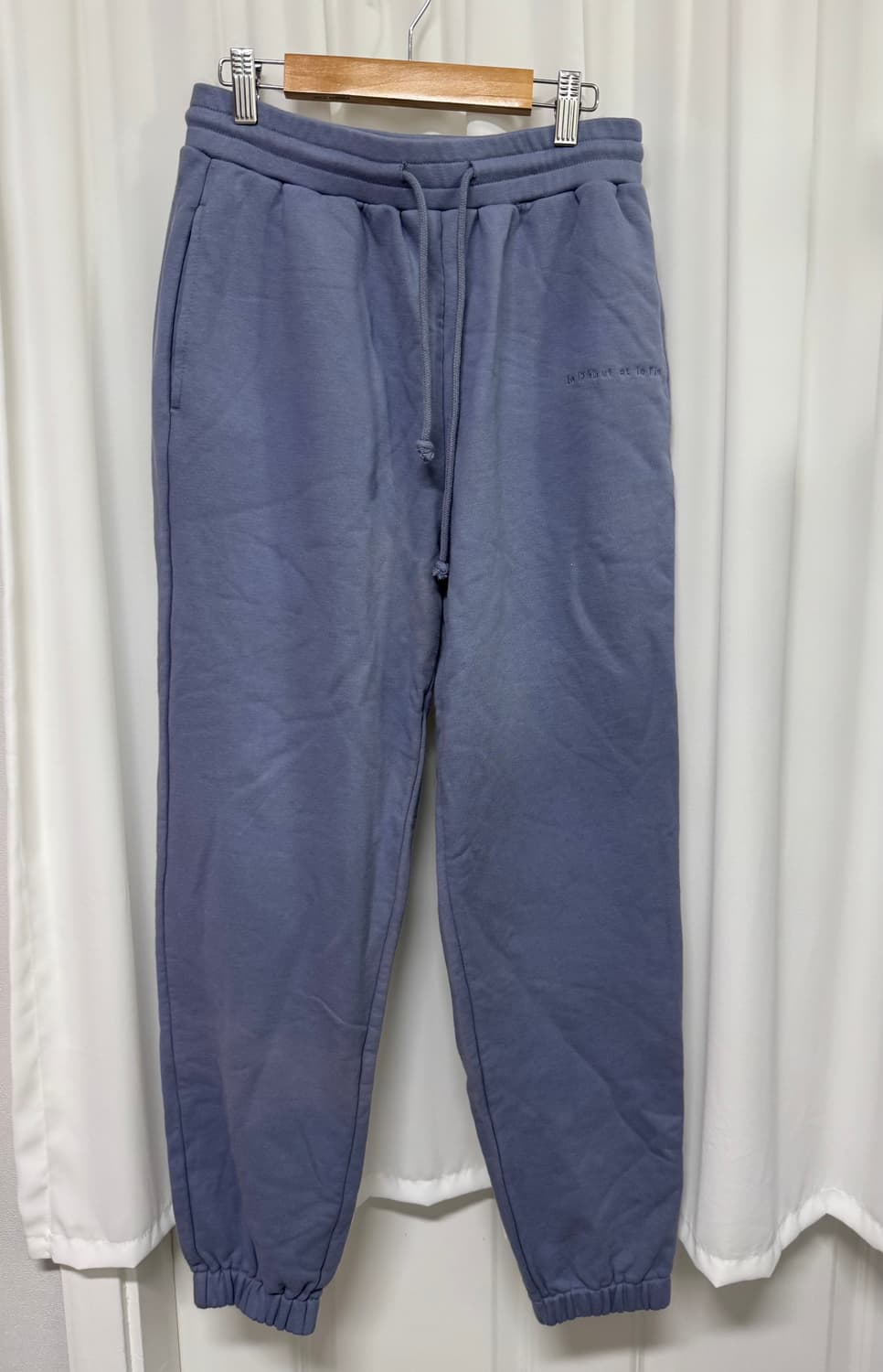 [새상품] 드핀 트레이닝 조거팬츠 미스트블루 상품이미지2