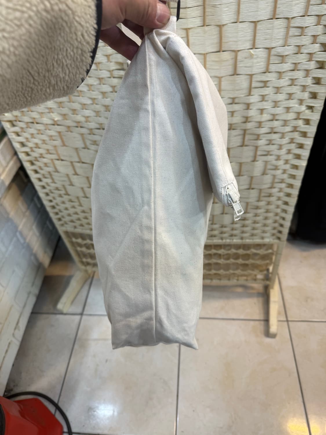 정ㅂ붐 요지야마모토 캔버스 크로스백 팝니다 상품이미지5