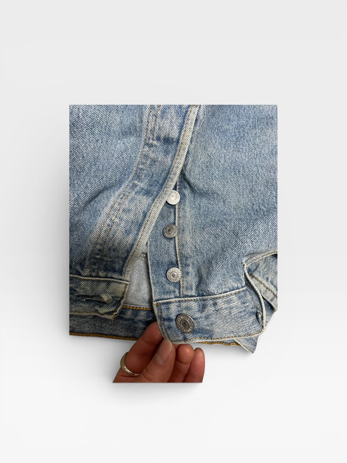 Levi's - 501 스트레이트 데님 팬츠 (M-L 추천) 상품이미지3