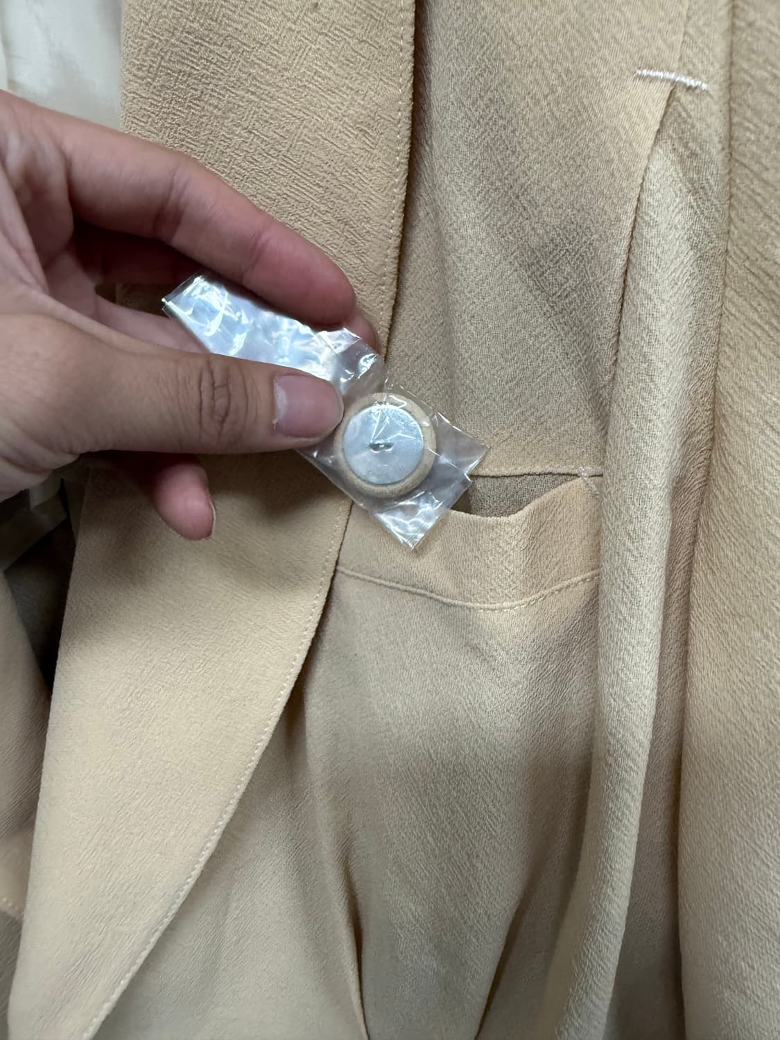 장폴고티에 팜므 린넨 하이넥 자켓 아카이브 상품이미지6