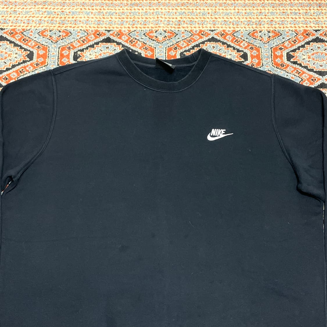 나이키 스펠로고 블랙 기모 맨투맨 남성XXL 상품이미지2