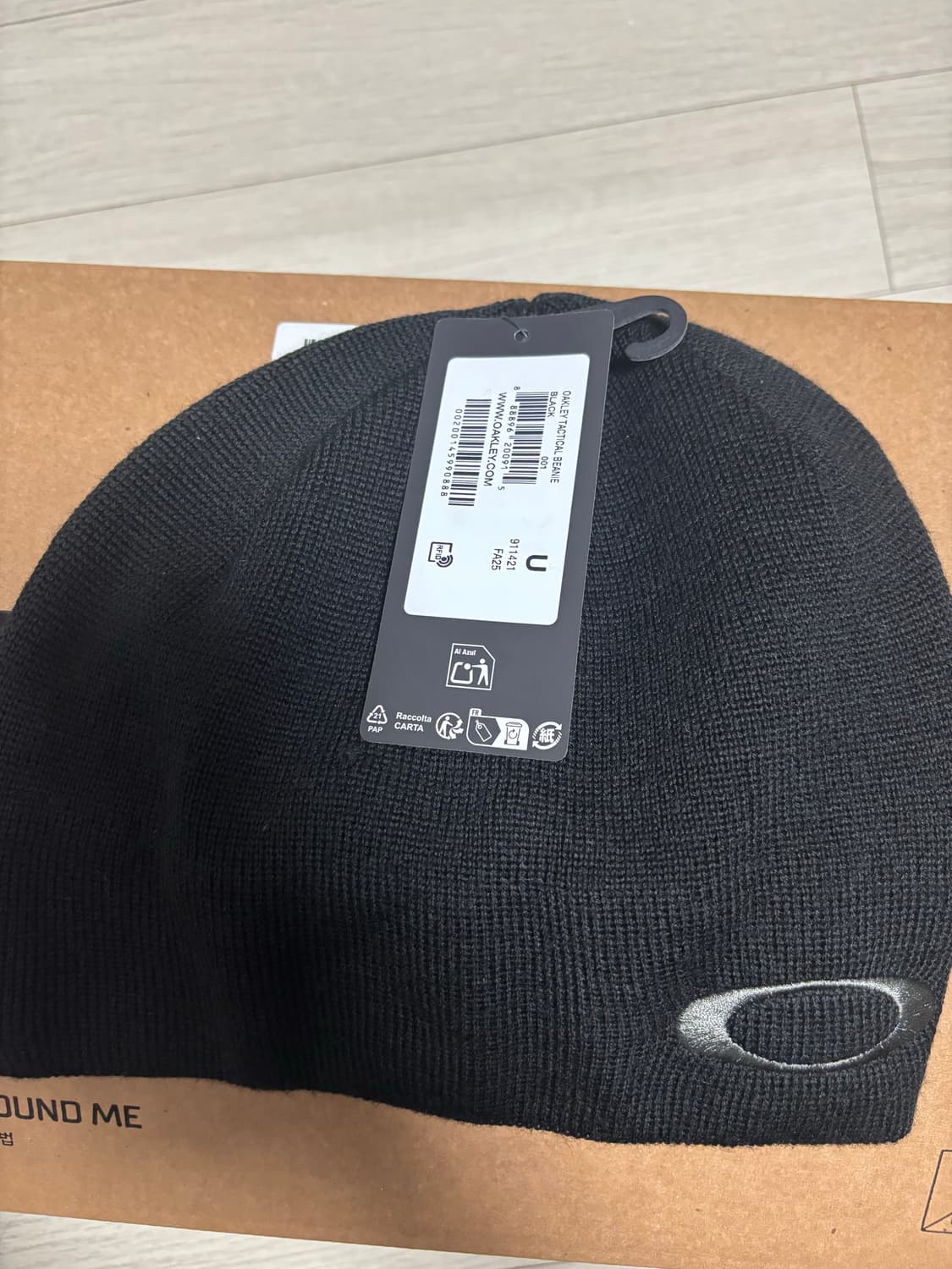 오클리 택티컬 비니 블랙 새상품 상품이미지3