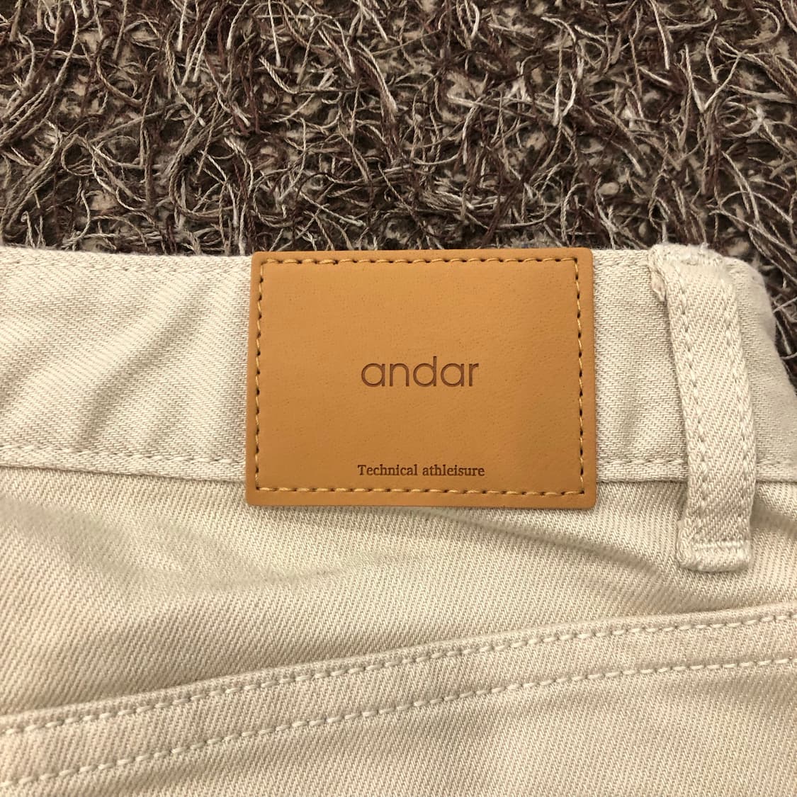 안다르 와이드 코튼 팬츠 상품이미지5