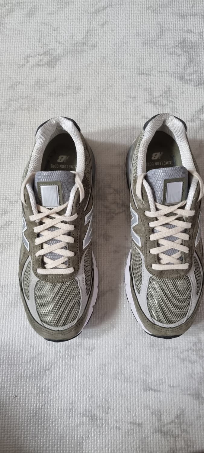 뉴발란스 990v4 에임레온도르 트루 카모 베이지 260 상품이미지5