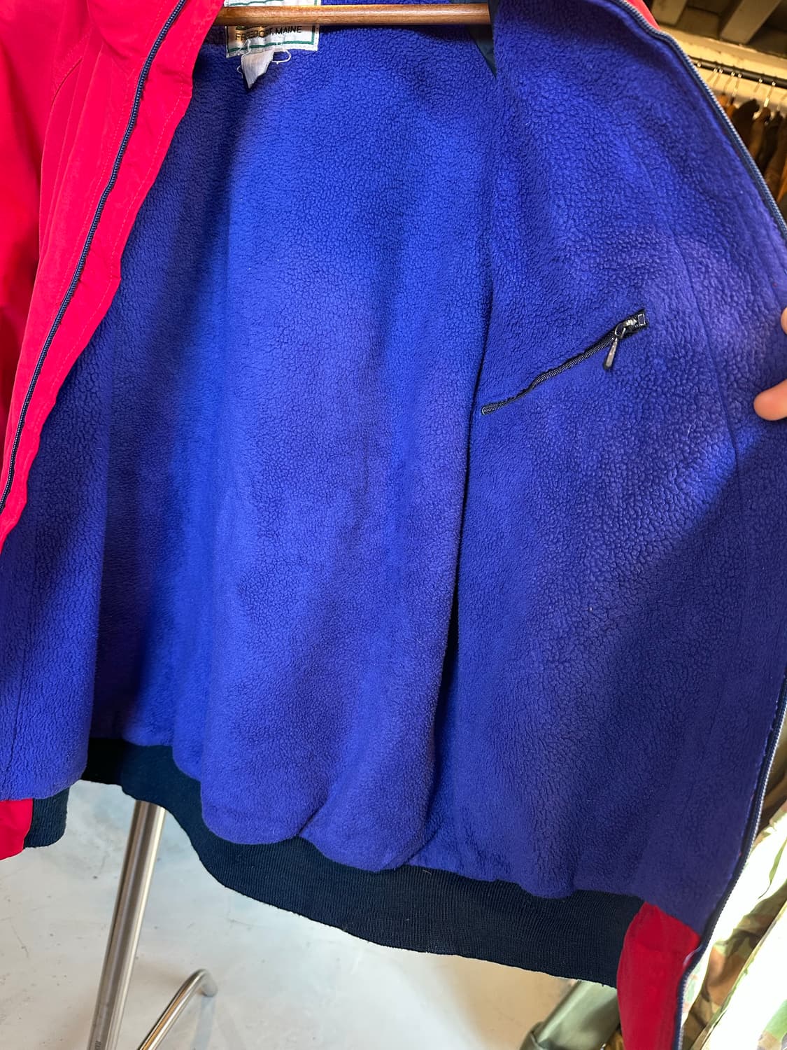 엘엘빈 후리스 라이닝 윔업 트랙 자켓 상품이미지7