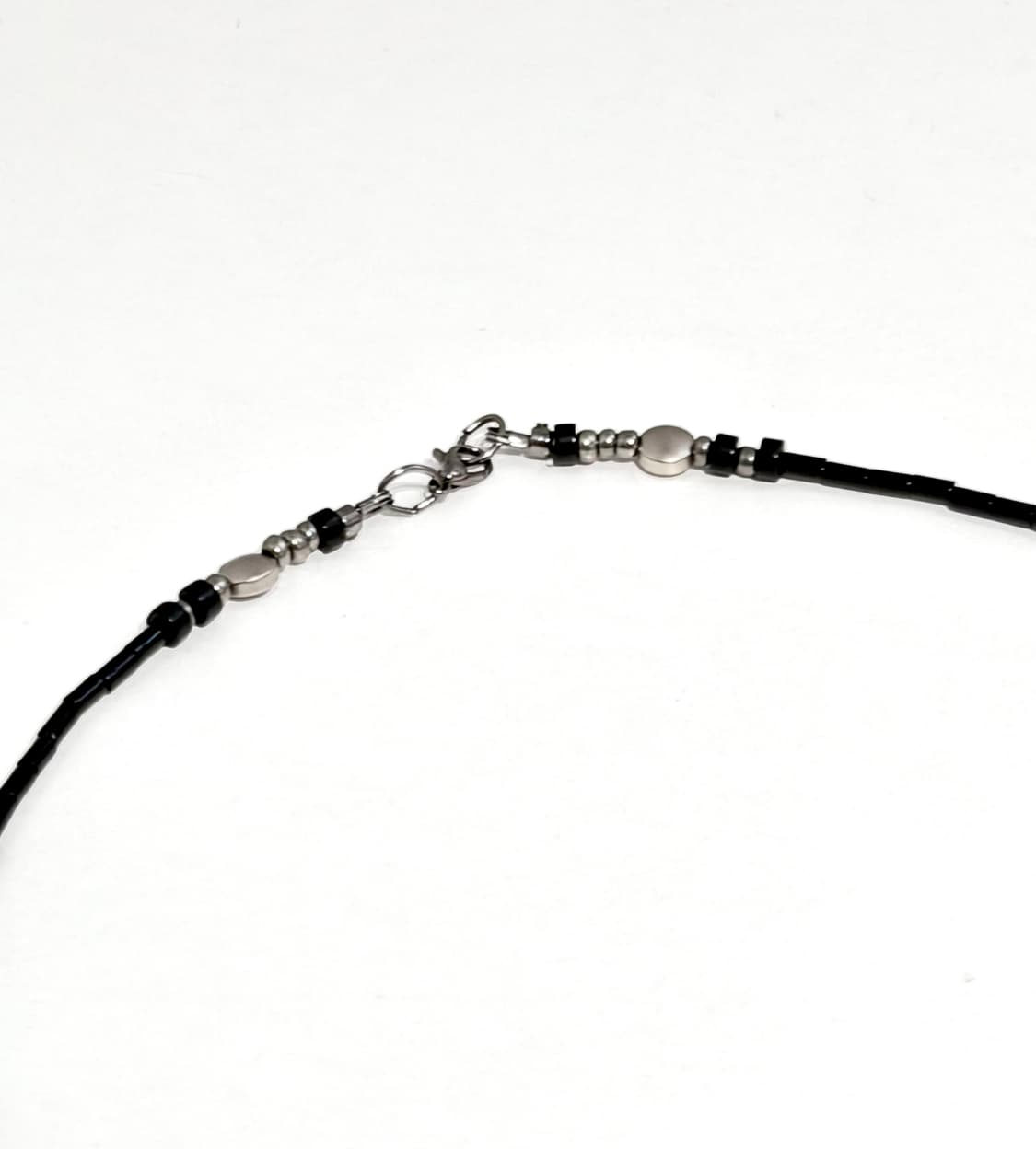 [rrrocnoc] ropnyx 블랙 오닉스 원석 목걸이 상품이미지6