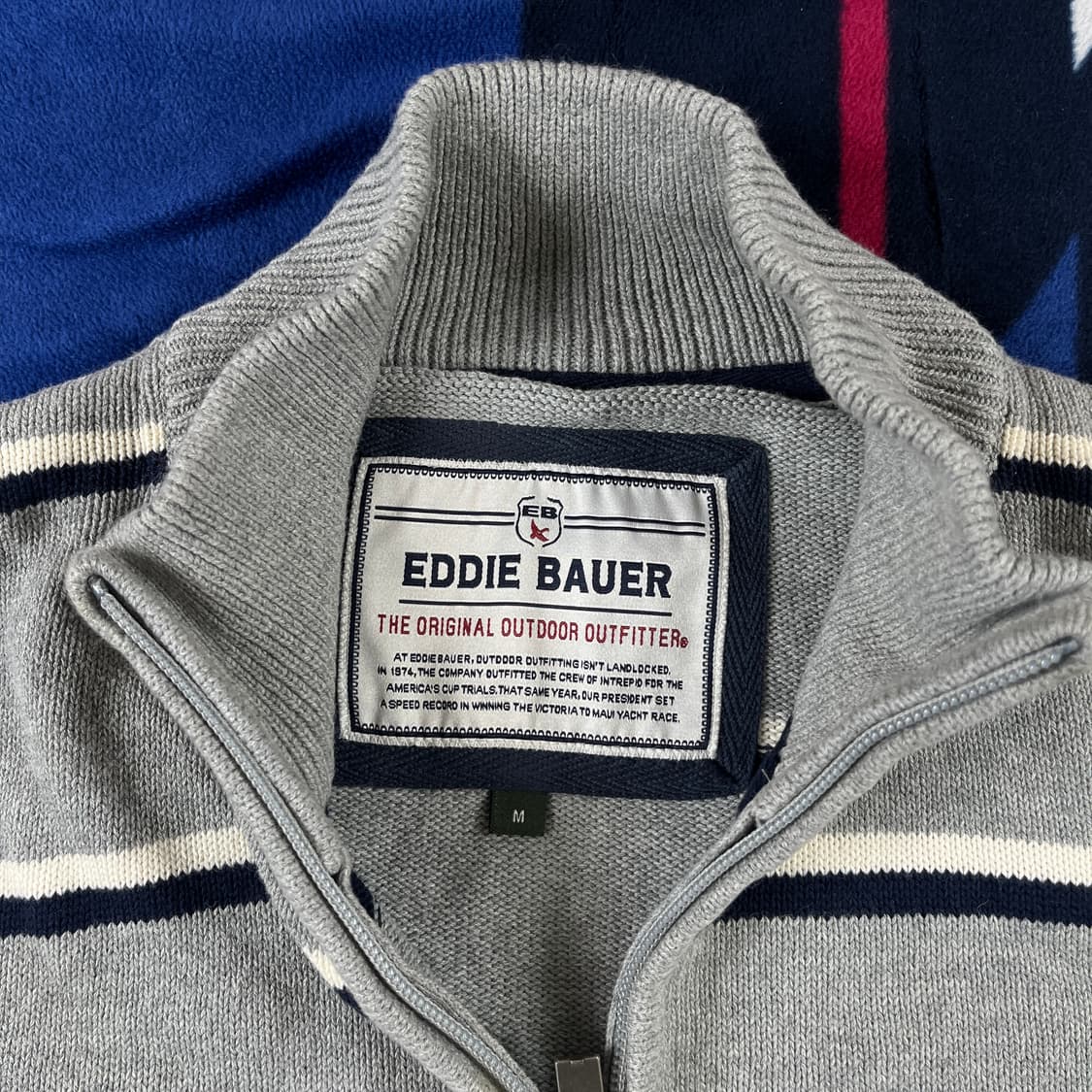 (EDDIE BAUER)에디바우어 울100 니트 (실측확인) 상품이미지7