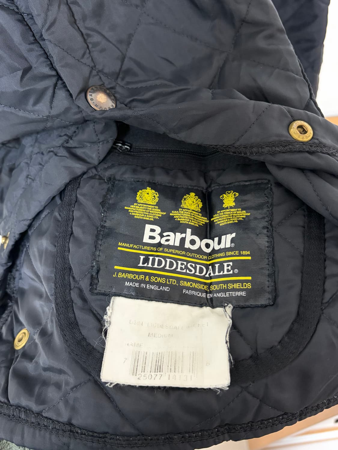 바버 퀄팅 자켓 상품이미지6