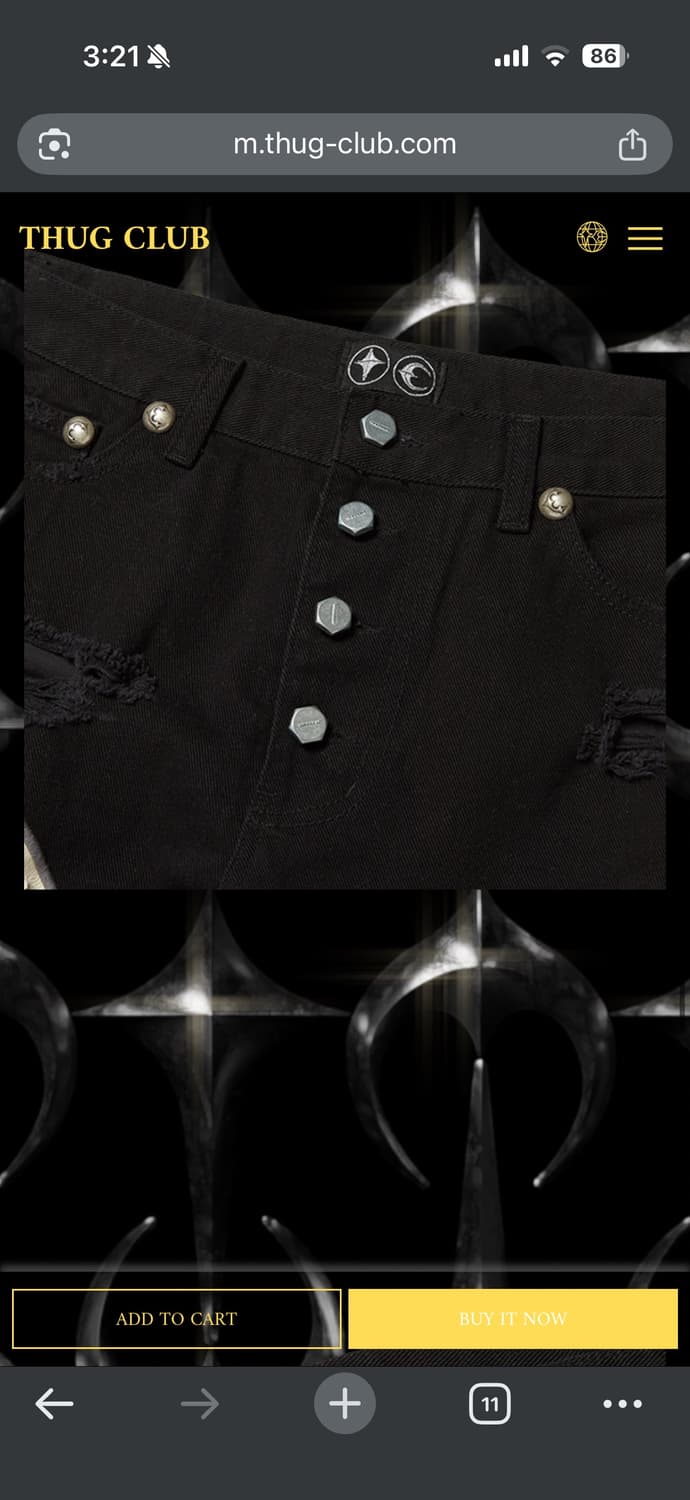 떠그클럽 레더팬츠 워버전 3사이즈(새상품) 상품이미지4