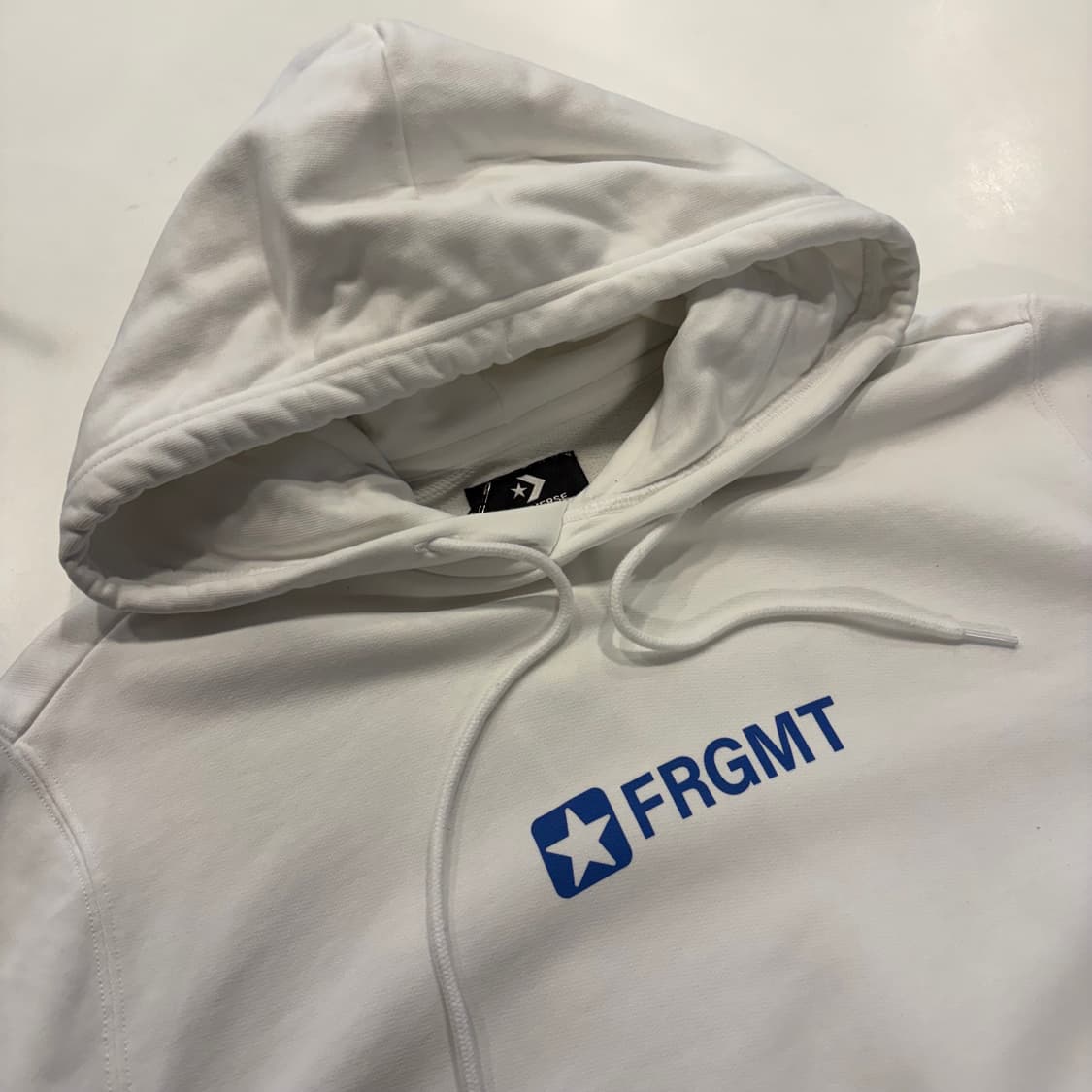 [L] 컨버스 프라그먼트 FRGMT 후드티 화이트 D303 상품이미지3