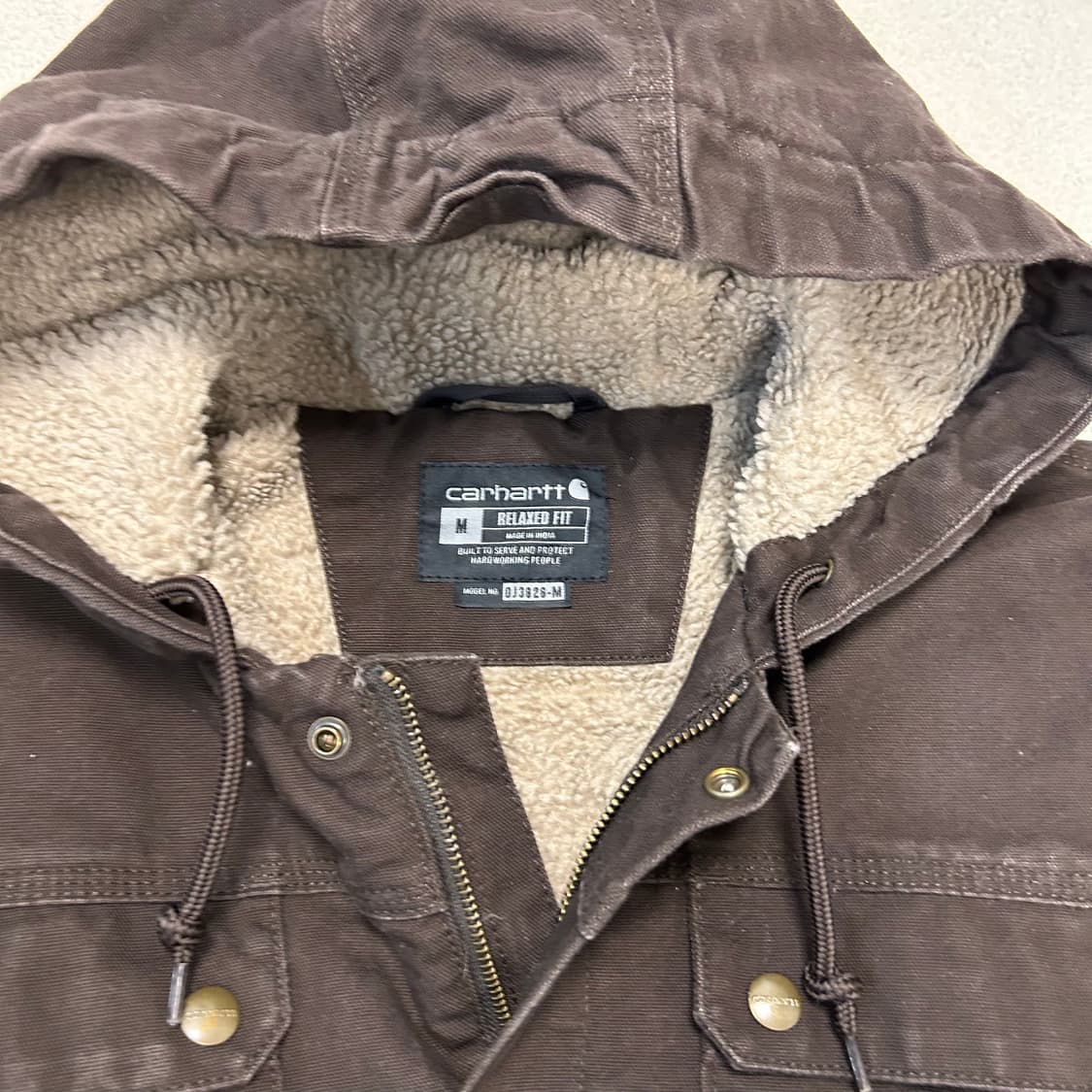 Carhartt Brown Valet Work Jacket 상품이미지6