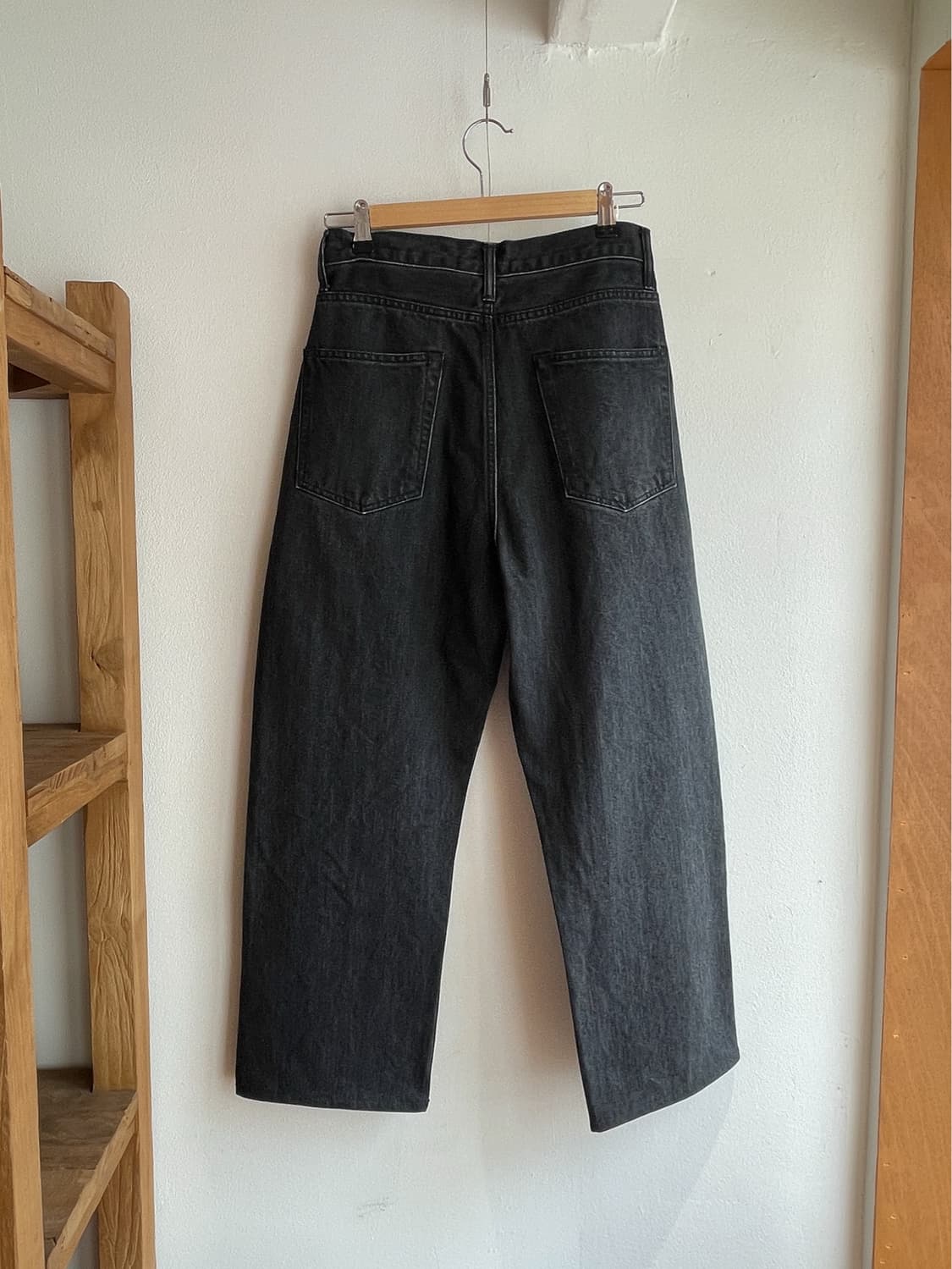 시오타 13.5oz 하이웨스트 데님 팬츠 (women) 상품이미지8