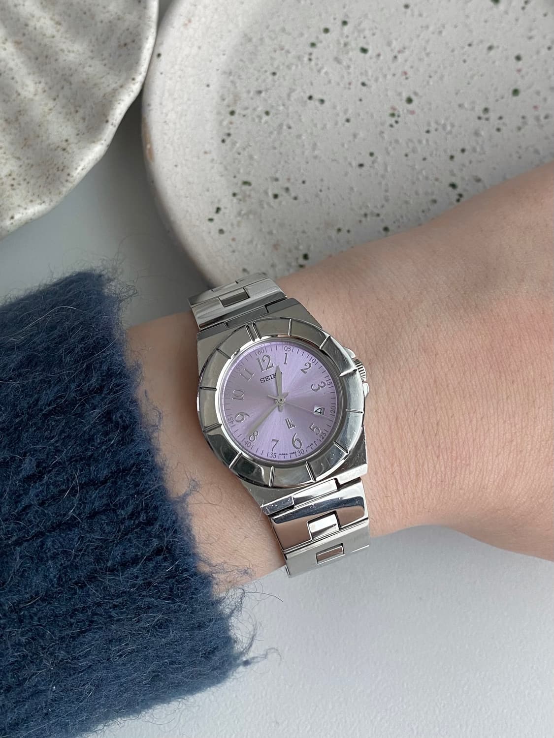 Seiko 세이코 lk 루키아 데이트 퍼플 레이디스 상품이미지9