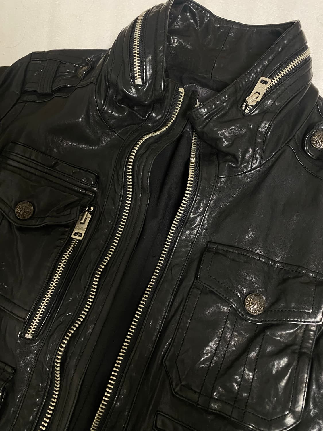 Leather jacket 상품이미지2