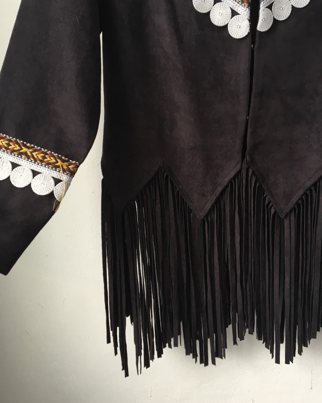 Ethnic mood fringe jacket 상품이미지5