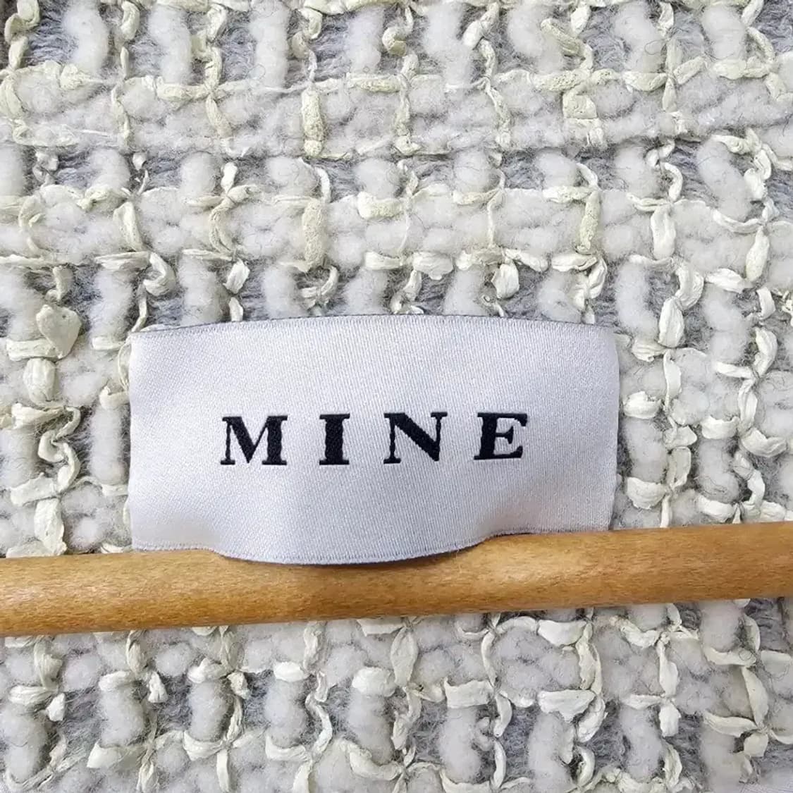 MINE 마인 오버핏 트위드 자켓 ~55 상품이미지5