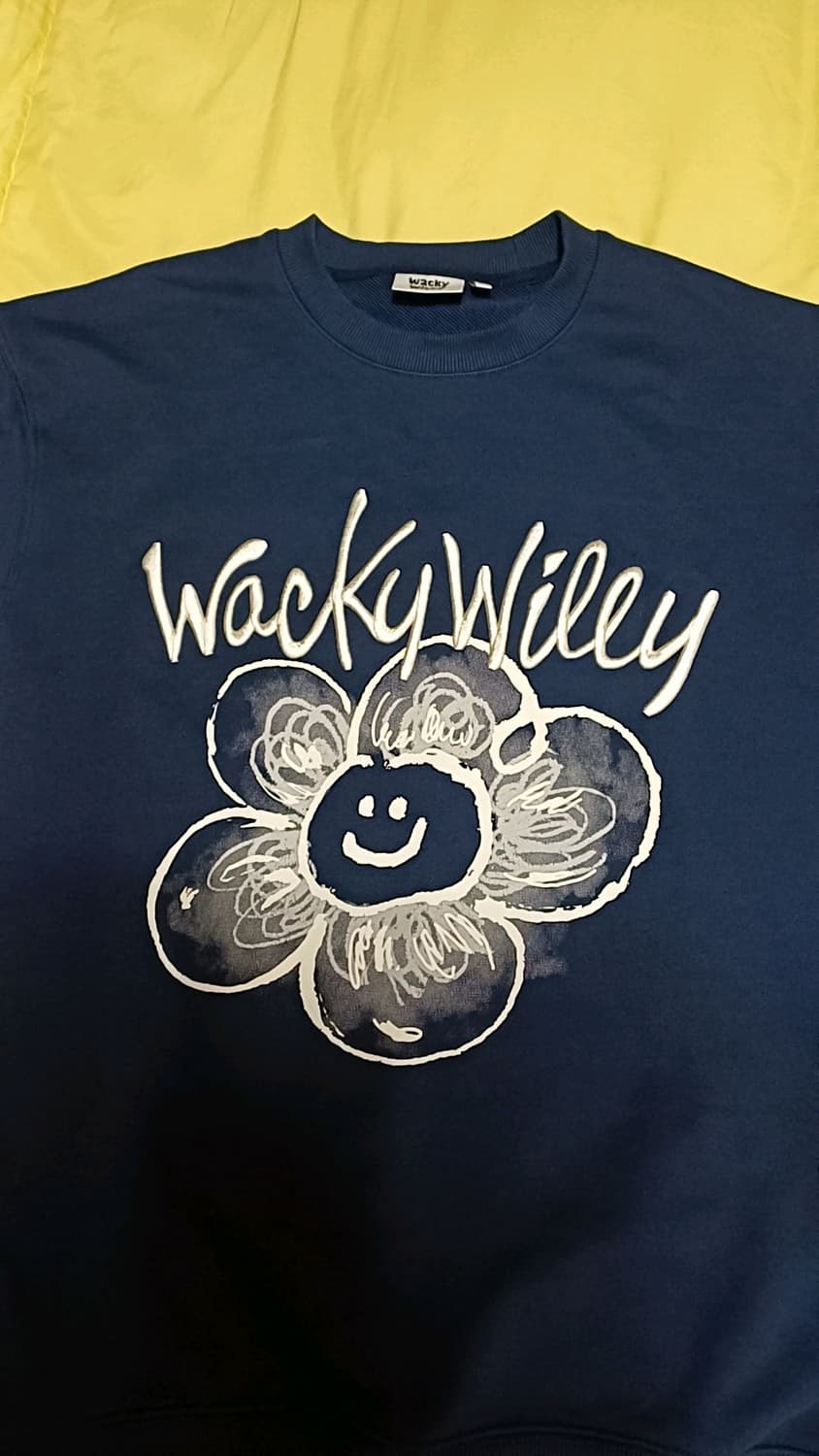 와키윌리 맨투맨 실측105 가슴58 기장70 상품이미지4