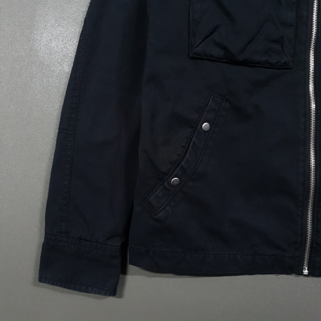 L (100) 리바이스 앵커 와펜 코튼 워크 트러커 자켓 블랙 상품이미지3